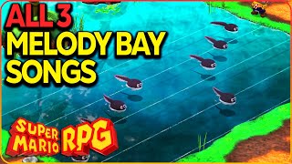 All Tadpole Pond  Melody Bay Songs Super Mario RPG Remake [upl. by Mattheus849]