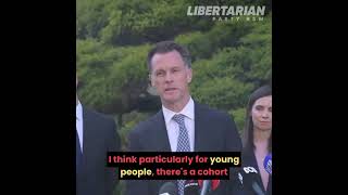 NSW Premier Chris Minns acknowledging the rise of the Libertarian Party in recent local elections 🤣 [upl. by Winslow]