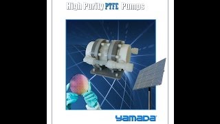 Yamada® High Purity PTFE Double Diaphragm Pump [upl. by Aihsram472]