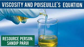 Physicsforclass11 Hydrodynamics HD1  Viscosity amp Poiseuilles Equation [upl. by Mokas]