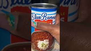 RED BEANS IN A CAN 🍛 redbeans dinner shortsvideo [upl. by Wawro]