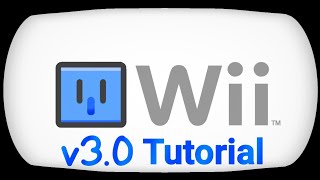 Wii Menu In GBG Version 30 Tutorial [upl. by Adeys398]