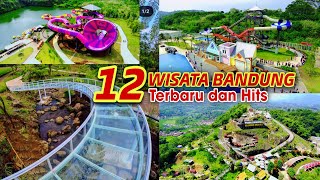 12 TEMPAT WISATA BANDUNG TERBARU DAN HITS YANG WAJIB DIKUNJUNGI‼️COCOK UNTUK HEALING DAN LIBURAN‼️ [upl. by Annaej]