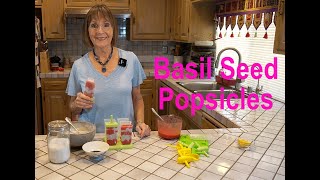 Basil Seed Popsicles [upl. by Falcone436]