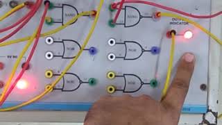 Understanding Logic Gates Practically using NAND Universal Gate [upl. by Subir]