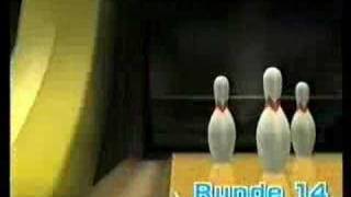 Wii Sports Bowling Picking Up Spares 20 [upl. by Eidua]