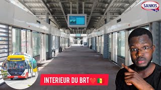 BRT  Découvrez avec moi lintérieur de la GARE du Bus Rapid Transit [upl. by Ocirred]