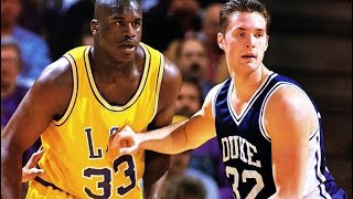 1 Duke vs 20 LSU Highlights Shaq vs Laettner 1992 [upl. by Dulcinea]