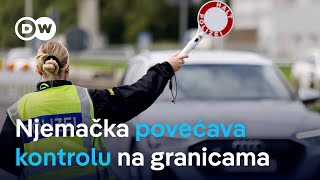 Njemačka uvodi kontrole na svim kopnenim granicama [upl. by Aletsirc]