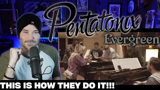 First Time Hearing  PENTATONIX  Making of Evergreen [upl. by Oninrutas]