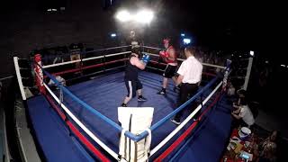 Dundee  Ultra White Collar Boxing  Aaron Hutchison VS Mark Soutar [upl. by Kcirrek]