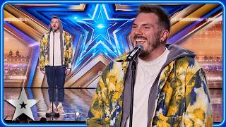 ALL of Mike Woodhams spectacular singing impressions  Britains Got Talent [upl. by Ryle]