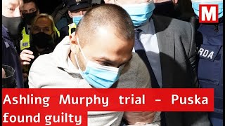 Ashling Murphy murder trial  Jozef Puska found guilty [upl. by Gilberto581]