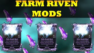 Warframe  What Are Riven Mods How To Farm Riven Mods [upl. by Ketti]