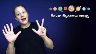 Solar System song  Montessori education  Highlighted text  Educational music  Jazzowanki [upl. by Ariaj111]