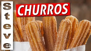 HOW TO MAKE CHURROS  EGG FREE with Chocolate [upl. by Muryh]