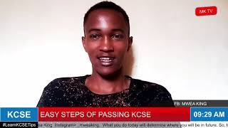 EASY STEPS FOR PASSING KCSE I PASSED AFTER FOLLOWING THESE STEPS [upl. by Nitsoj]