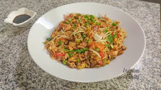 Arroz Chino venezolano Fácil y Sabroso [upl. by Namreh]