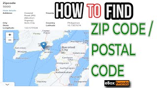 HOW TO ZIP CODE  POSTAL CODE OF YOUR LOCATION 2022 [upl. by Bosch401]