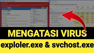 Cara Menghapus Virus explorerexe dan svchostexe akibat instal aplikasi krek [upl. by Hnao]