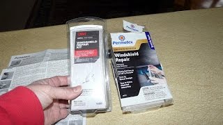 Comparing 3M and Permatex Windshield Repair Kits for Auto Car Glass Chip or Cracks [upl. by Guod]