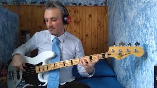 Pietro Galassi  Fiumi di parole bass cover [upl. by Einahc292]