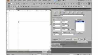 Adobe FrameMaker 90 Workspace Setup of Pods and Panels [upl. by Tenom663]