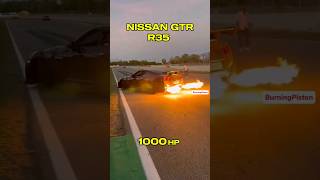 Big Flames  Nissan GTR R35 [upl. by Sparks9]