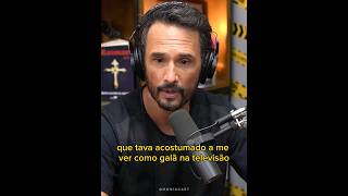 Rodrigo santoro fala de quando ele foi travesti podpah podcast [upl. by Aieki]