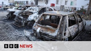 What does Gaza hospital blast evidence show  BBC News [upl. by Barbe97]