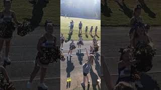 Hanceville Fireplug Cheerleaders in action during game vs West Point September 21 2024 [upl. by Annaliese]