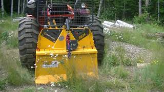 141 Hudson Uniforest 35M Logging Winch in Maine [upl. by Riada]