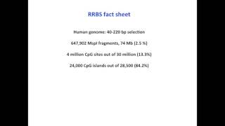 Principles of Genomewide DNA methylation analysis and RRBS Dr Aniruddha Chatterjee [upl. by Anitsirt]