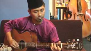 quotSelamat Hari Rayaquot Saloma Acoustic Guitar Cover [upl. by Zales703]