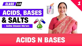 Acids Bases amp Salts  Acid amp Bases 18 [upl. by Akeenahs752]