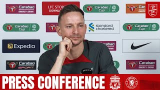 Carabao Cup final press conference  Chelsea vs Liverpool  Pep Lijnders [upl. by Stanzel]