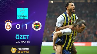 MERKUR BETS  Galatasaray 01 Fenerbahçe  HighlightsÖzet  Trendyol Süper Lig  202324 [upl. by Lucina]