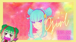 Girl  Teddyloid  Feat Daoko  English Subbed  Lyrics [upl. by Engvall]