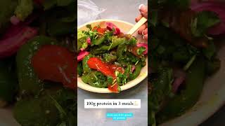 100G PROTEIN IN 3 MEALS [upl. by Zere]