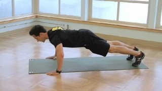 Standard vs Narrow PushUps  LIVESTRONG  Exercising with Jeremy Shore [upl. by Aronid]