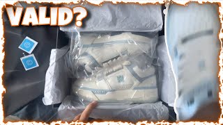 Amiri MA1 SNEAKER🔥👟 reviewunboxingon foot [upl. by Hctim]