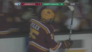 Rem Pitlick Goal vs North Dakota Oct 20 2017 [upl. by Nivanod]