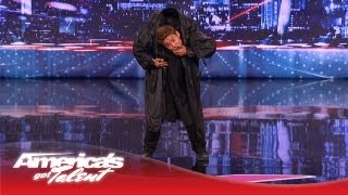 Kenichi Ebina Performs an Epic Matrix Style Martial Arts Dance  Americas Got Talent [upl. by Ahsieni]