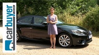 Lexus IS saloon 2013 review  CarBuyer [upl. by Anwaf]