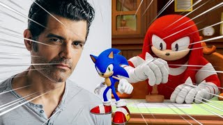 Knuckles Rates Male Every Sonic The Hedgehog Voice Actors [upl. by Shaffert]