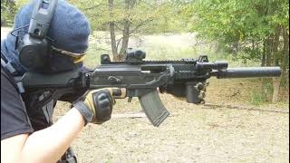 Galil ACE 762X39 83 in Pistol Suppressed with Subsonic Ammo [upl. by Atronna]