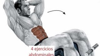 Abdominales en 8 Minutos 4 Ejercicios Para El Abdomen Entrenamiento [upl. by Delmar]