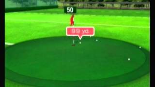 Wii Fit Plus Training Plus Part 41 Driving Range Approach Shot [upl. by Yornek]