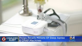 Philips Recalling Ventilators CPAP Machines Over CancerCausing Toxic Foam Concerns [upl. by Mairem548]