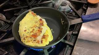 Tomato Bacon Cheese Omelette [upl. by Barling]